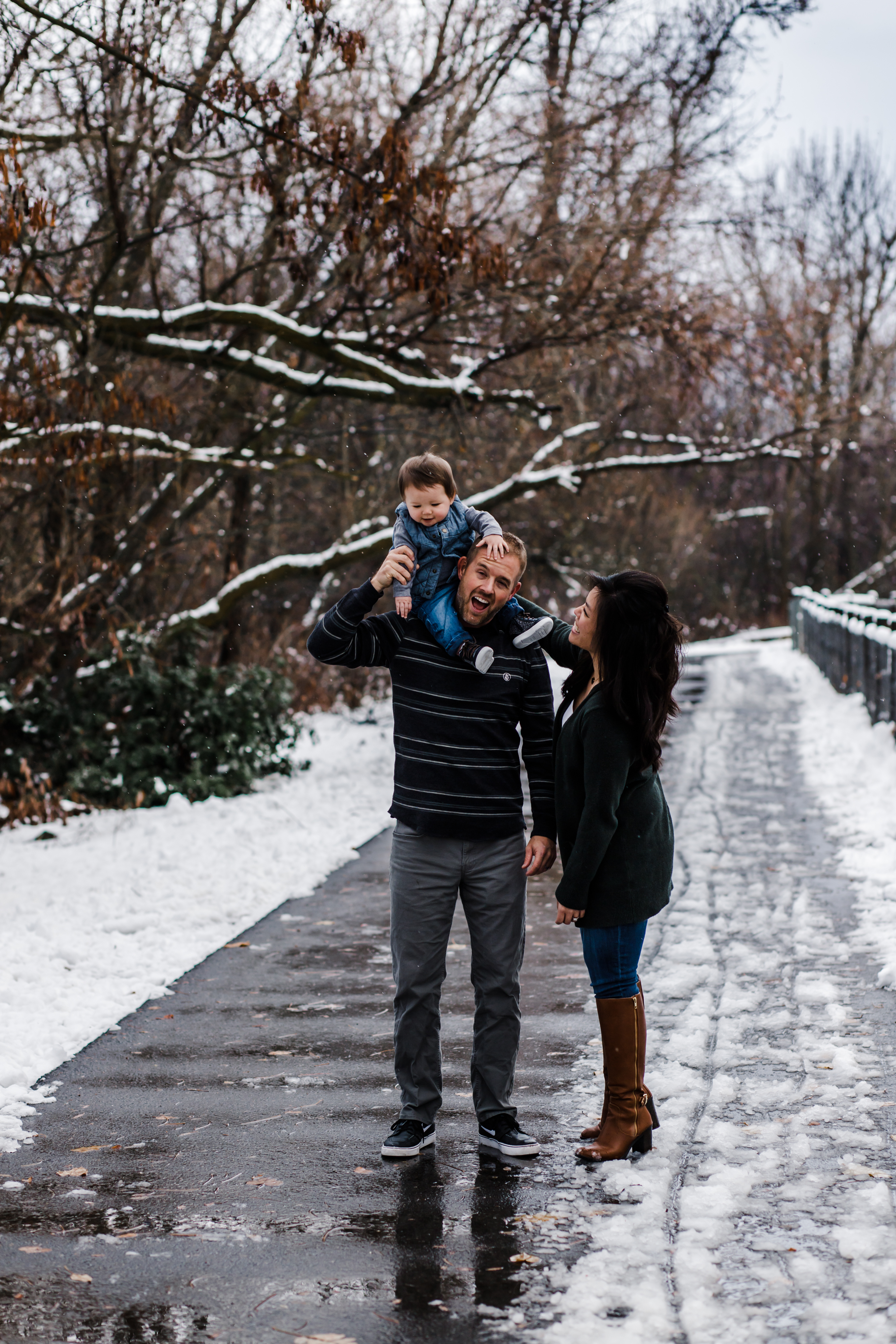 Snowy Family Session