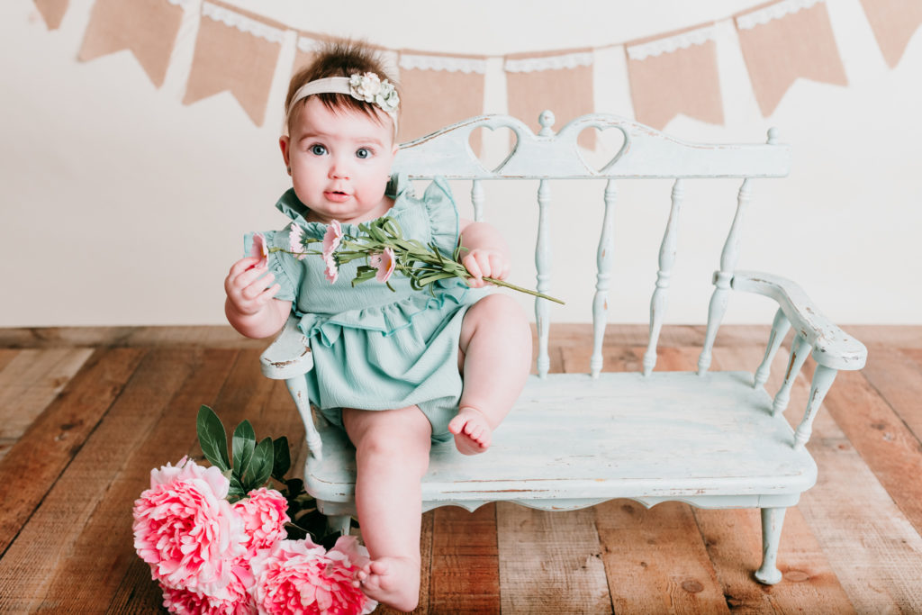 Hailey 6 Month Milestone Photos Valerie Clement Photography Boise, ID