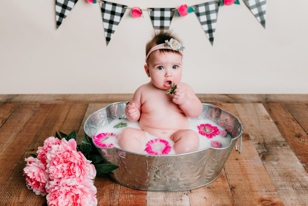 Hailey 6 Month Milestone Photos Valerie Clement Photography Boise, ID