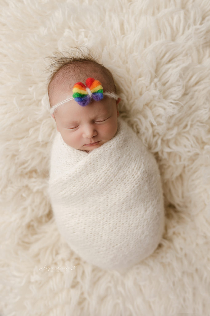 Rainbow Baby Session | Somers MT Newborn Photographer
